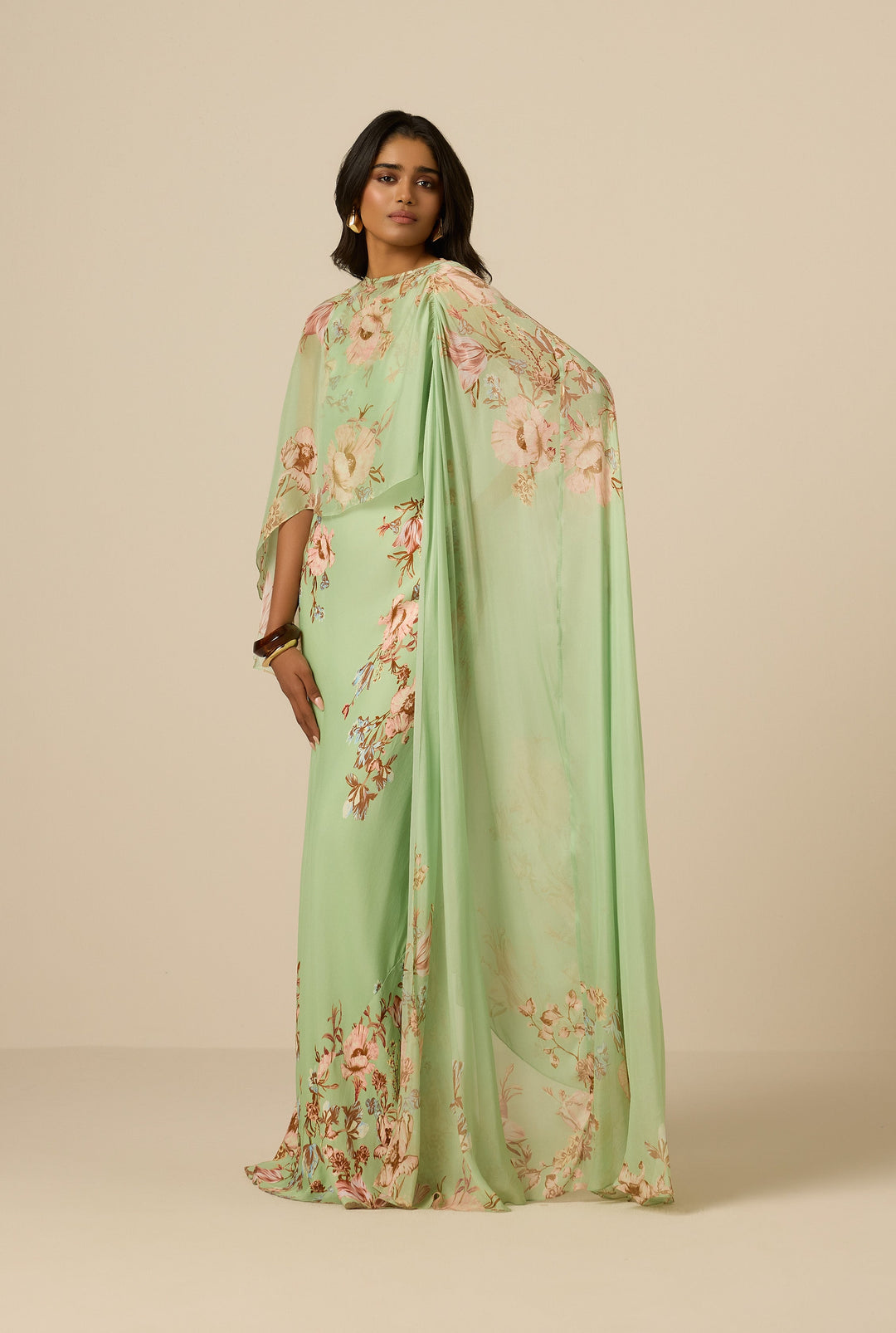 Ezra Ruched Cape