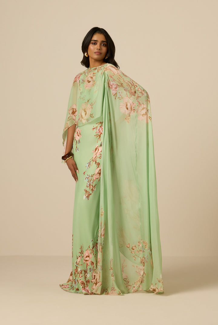 Ezra Ruched Cape