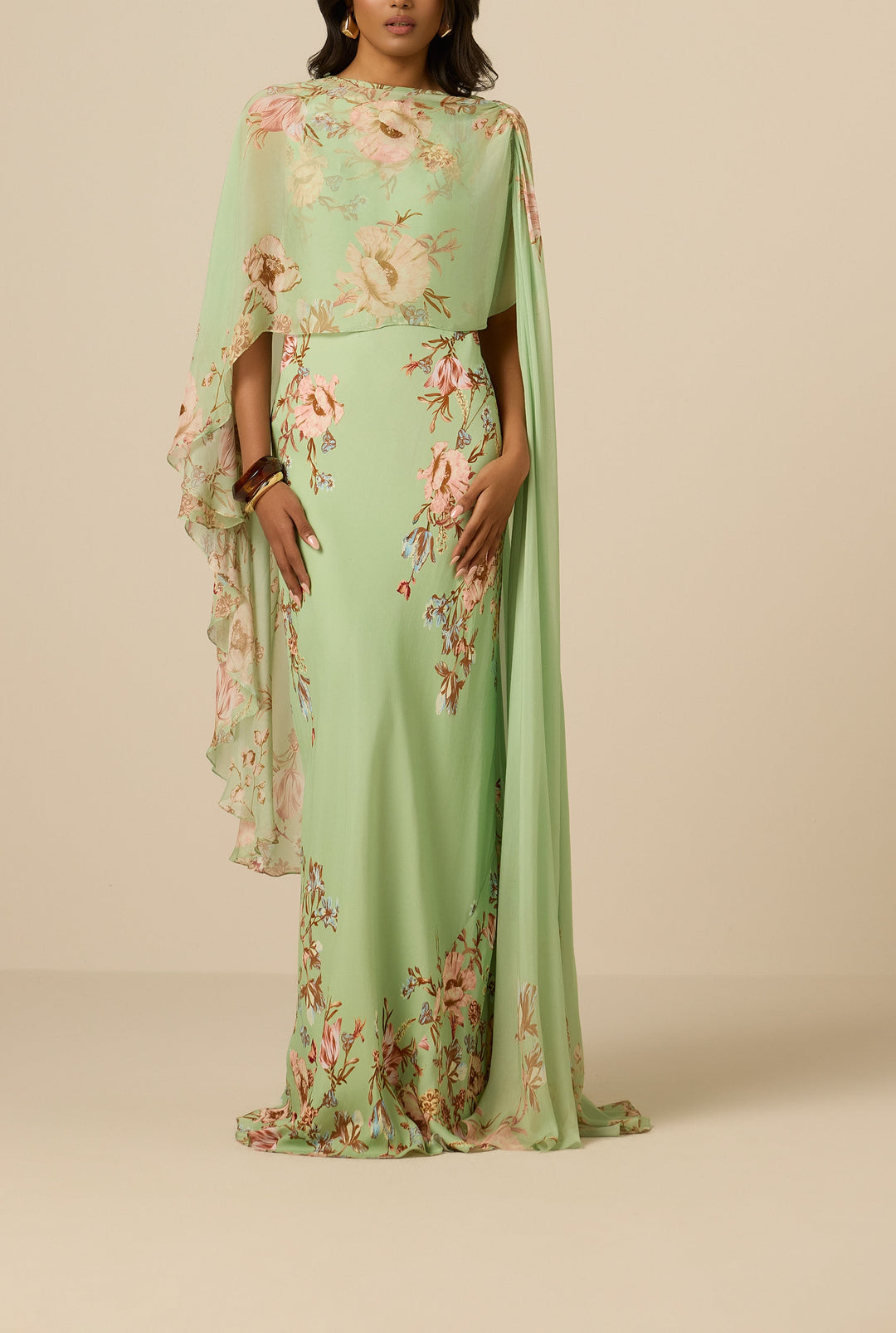 Ezra Ruched Cape