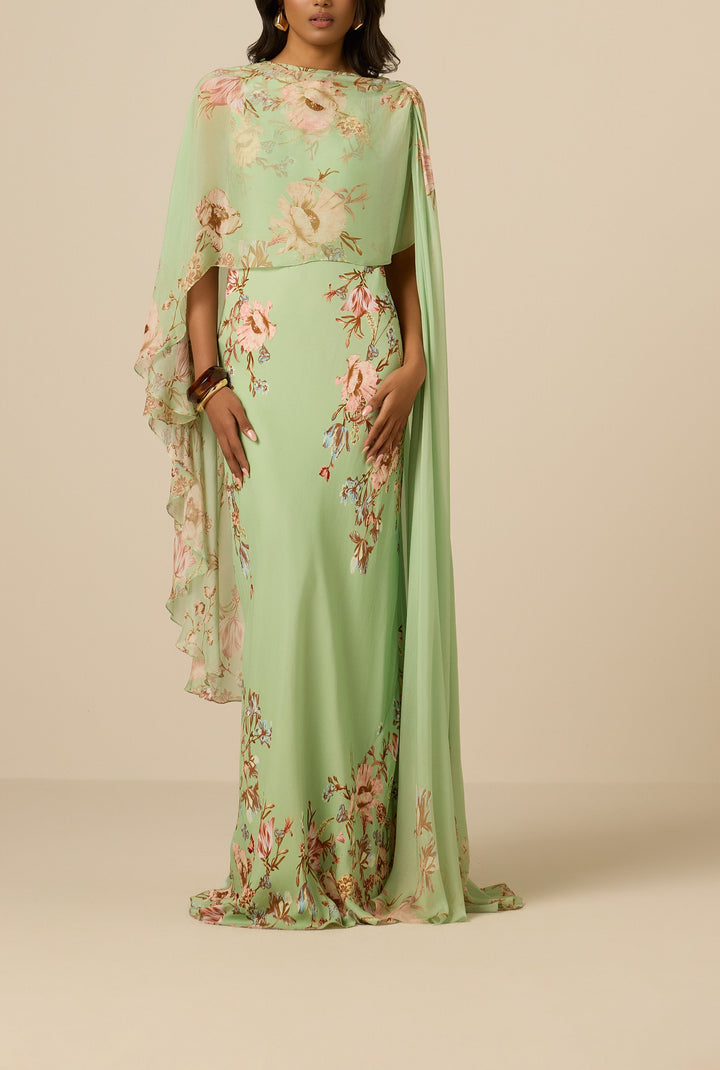 Ezra Ruched Cape