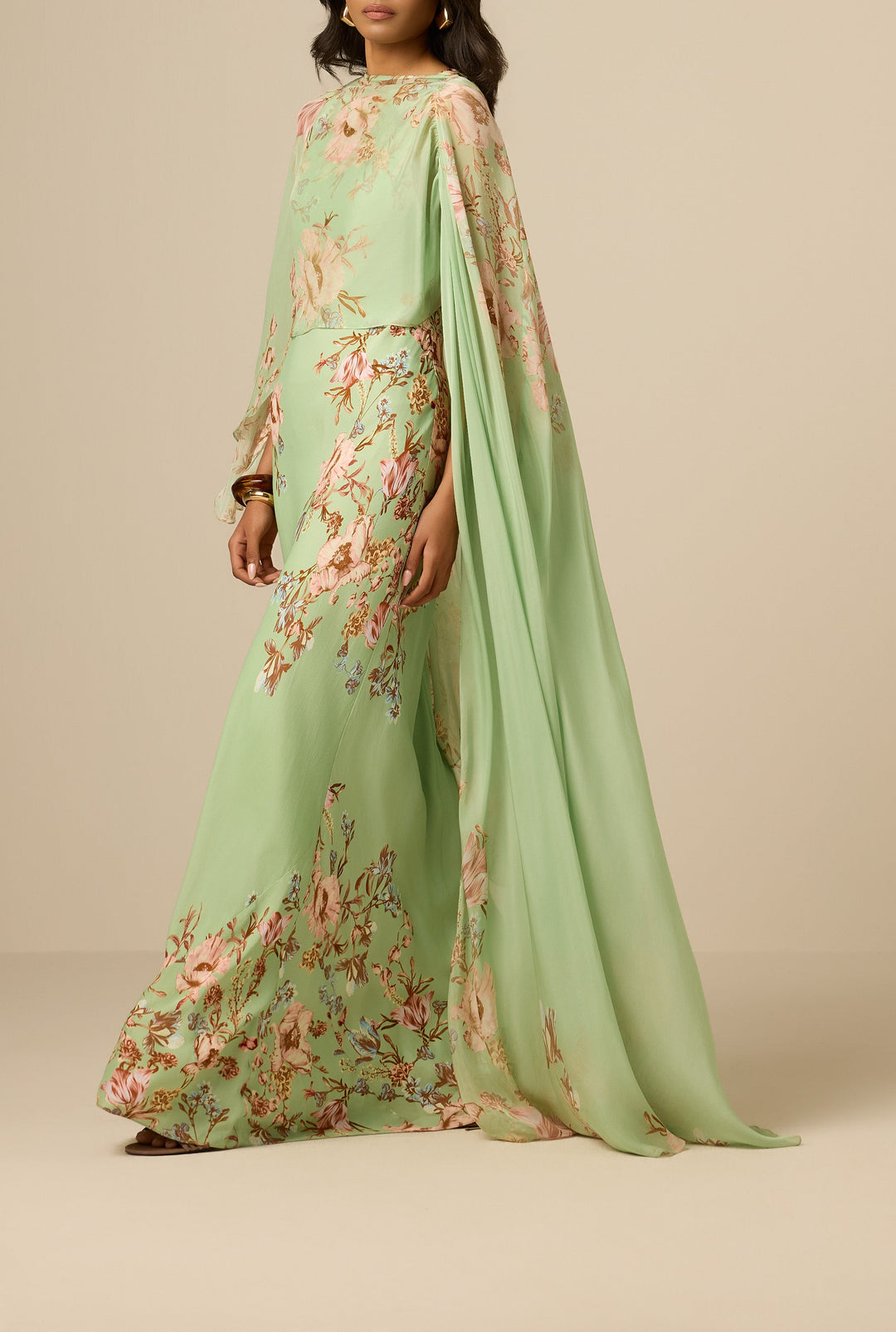 Ezra Ruched Cape