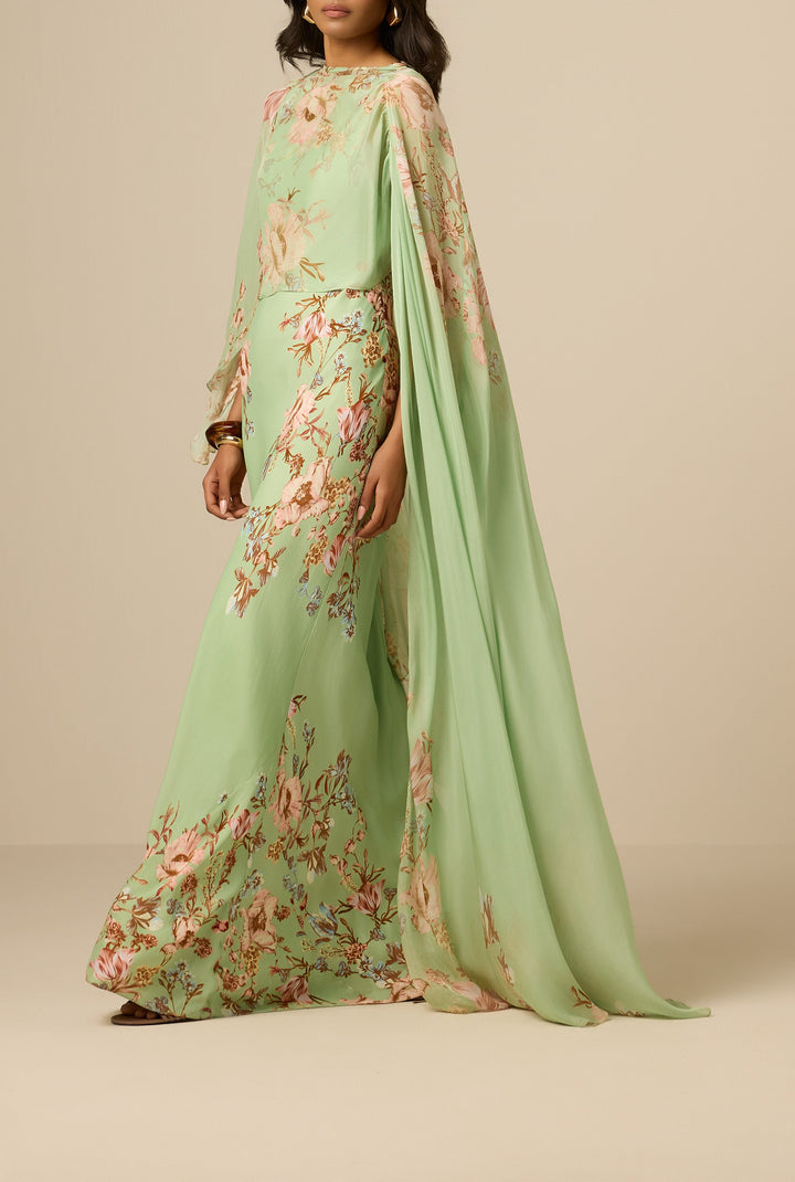 Ezra Ruched Cape