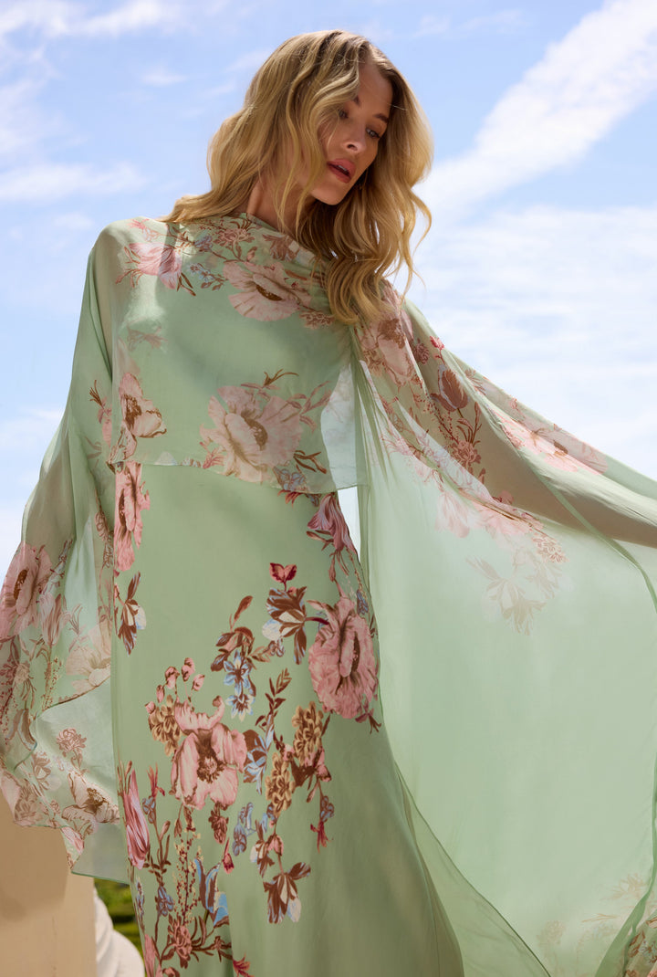 Ezra Ruched Cape